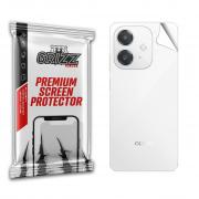 Folie protectie pentru spatele telefonului GrizzGlass SatinSkin compatibila cu Oppo A3x 5G, Transparent