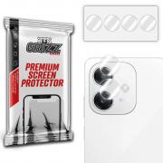 Set 2 protectii camera foto GrizzGlass HybridGlass compatibile cu Oppo A3x 4G, Transparent