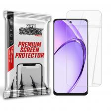 Folie sticla securizata GrizzGlass HybridGlass compatibila cu Oppo A3 4G, Transparent