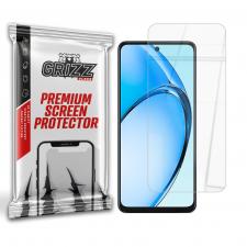 Folie sticla securizata GrizzGlass HybridGlass compatibila cu Oppo A60, Transparent