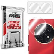 Set 2 protectii camera foto GrizzGlass HybridGlass compatibile cu Oppo A5 Pro, Transparent
