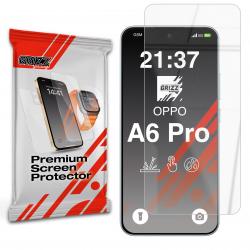 Folie sticla hibrid GrizzGlass HybridGlass compatibila cu Oppo A6 Pro 5G, Transparent
