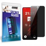 Folie sticla securizata GrizzGlass SecretGlass Privacy compatibila cu Oppo Reno 13 F 4G, Negru 2 - lerato.ro