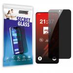 Folie sticla securizata GrizzGlass SecretGlass Privacy compatibila cu Xiaomi Poco C75 5G, Negru 2 - lerato.ro