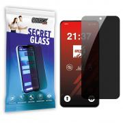 Folie sticla securizata GrizzGlass SecretGlass Privacy compatibila cu Xiaomi Poco C75 5G, Negru
