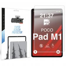 Folie protectie dispay GrizzGlass PaperScreen compatibila cu Xiaomi Poco Pad M1, Transparent