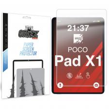 Folie protectie dispay GrizzGlass PaperScreen compatibila cu Xiaomi Poco Pad X1, Transparent