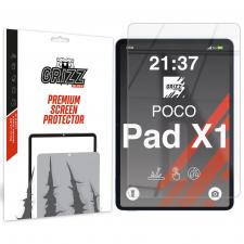 Folie protectie sticla securizata GrizzGlass HybridGlass compatibila cu Xiaomi Poco Pad X1, Transparent