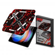 Folie protectie sticla securizata GrizzGlass HybridGlass Easy, Kit montare inclus, compatibila cu Xiaomi Pad 6S Pro 12.4, Transparent