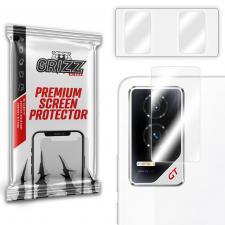 Set 2 folii sticla securizata camera foto GrizzGlass HybridGlass compatibila cu Honor GT, Transparent