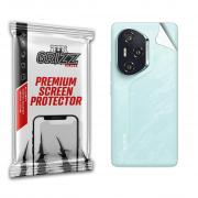 Folie protectie pentru spatele telefonului GrizzGlass SatinSkin compatibila cu Honor 300 Pro, Transparent