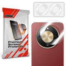 Set de 2 protectii camera foto GrizzGlass HybridGlass compatibile cu Honor X70, Transparent