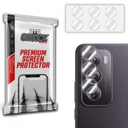 Set 2 protectii camera foto GrizzGlass HybridGlass compatibile cu Oppo Reno 12 Pro, Transparent