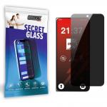 Folie sticla securizata GrizzGlass SecretGlass Privacy compatibila cu Oppo Find N5, Negru 2 - lerato.ro