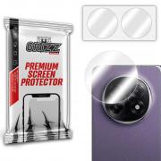 Set 2 protectii camera foto GrizzGlass HybridGlass compatibile cu Oppo Find N5, Transparent