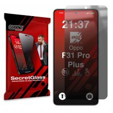 Folie sticla securizata GrizzGlass SecretGlass Privacy compatibila cu Oppo F31 Pro Plus 5G, Negru