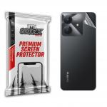 Folie protectie pentru spatele telefonului GrizzGlass SatinSkin compatibila cu Realme Note 60x, Transparent 2 - lerato.ro