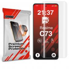 Folie protectie GrizzGlass Hydrofilm compatibila cu Realme C73 5G, Transparent
