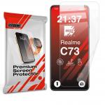 Folie protectie GrizzGlass CeramicFilm compatibila cu Realme C73 5G, Transparent 2 - lerato.ro