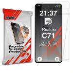 Folie sticla securizata GrizzGlass HybridGlass compatibila cu Realme C71, Transparent 2 - lerato.ro