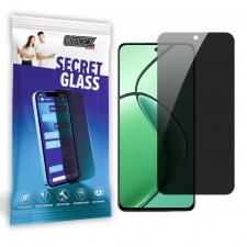 Folie sticla securizata GrizzGlass SecretGlass Privacy compatibila cu Realme P1, Negru