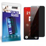 Folie sticla securizata GrizzGlass SecretGlass Privacy compatibila cu Realme Neo7 SE, Negru 2 - lerato.ro