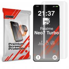 Folie protectie GrizzGlass Hydrofilm compatibila cu Realme Neo7 Turbo, Transparent