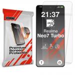 Folie sticla securizata GrizzGlass HybridGlass compatibila cu Realme Neo7 Turbo, Transparent 2 - lerato.ro