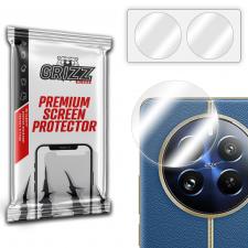 Set 2 protectii camera foto GrizzGlass HybridGlass compatibile cu Realme 12 Pro, Transparent