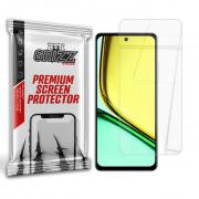 Folie sticla securizata GrizzGlass HybridGlass compatibila cu Realme 12 Lite, Transparent