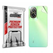 Folie protectie pentru spatele telefonului GrizzGlass SatinSkin compatibila cu Realme 12 Lite, Transparent