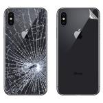 Folie protectie pentru spatele telefonului GrizzGlass SatinSkin compatibila cu Samsung Galaxy A54, Transparent 4 - lerato.ro