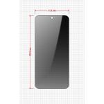 Set 2 folii sticla securizata GrizzGlass SecretGlass Easy Privacy, Kit montare inclus, compatibile cu Samsung Galaxy A54, Negru 3 - lerato.ro