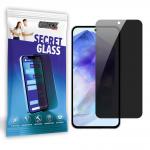 Folie sticla securizata GrizzGlass SecretGlass Privacy compatibila cu Samsung Galaxy A55, Negru 2 - lerato.ro