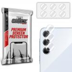 Set de 2 protectii camera foto GrizzGlass HybridGlass compatibile cu Samsung Galaxy A55, Transparent 2 - lerato.ro