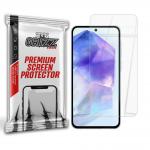 Folie sticla securizata GrizzGlass HybridGlass compatibila cu Samsung Galaxy A55, Transparent 2 - lerato.ro