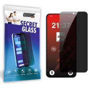 Folie sticla securizata GrizzGlass SecretGlass Privacy compatibila cu Samsung Galaxy A56, Negru
