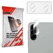 Set de 2 protectii camera foto GrizzGlass HybridGlass compatibile cu Samsung Galaxy A56, Transparent