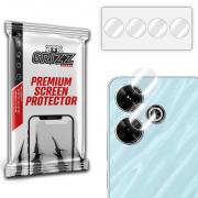Set 2 protectii camera foto GrizzGlass HybridGlass compatibile cu Xiaomi Redmi 13, Transparent
