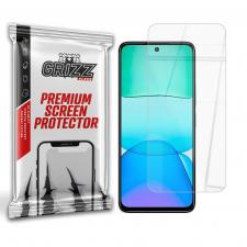 Folie sticla securizata GrizzGlass HybridGlass compatibila cu Xiaomi Redmi 13, Transparent