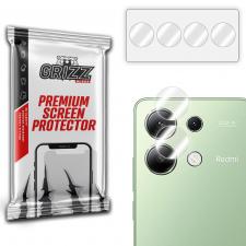 Set 2 protectii camera foto GrizzGlass HybridGlass compatibile cu Xiaomi Redmi Note 13 4G, Transparent