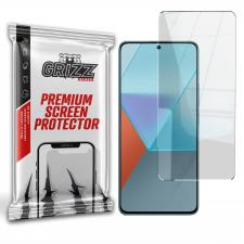 Folie sticla securizata GrizzGlass HybridGlass compatibila cu Xiaomi Redmi Note 13 Pro 5G, Transparent