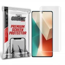 Folie protectie GrizzGlass Hydrofilm compatibila cu Xiaomi Redmi Note 13 5G, Transparent