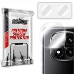 Set 2 protectii camera foto GrizzGlass HybridGlass compatibile cu Xiaomi Redmi Note 14 Pro Plus, Transparent 2 - lerato.ro