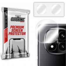 Set 2 protectii camera foto GrizzGlass HybridGlass compatibile cu Xiaomi Redmi Note 14 Pro Plus, Transparent