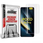 Folie protectie GrizzGlass Hydrofilm compatibila cu Xiaomi Poco F6 Pro, Transparent 2 - lerato.ro