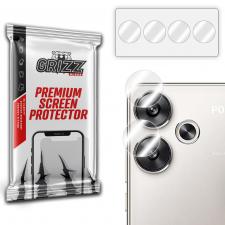 Set 2 protectii camera foto GrizzGlass HybridGlass compatibile cu Xiaomi Poco F6, Transparent