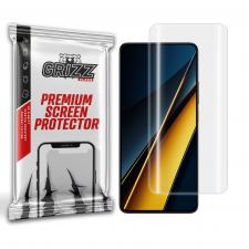Folie protectie GrizzGlass Hydrofilm compatibila cu Xiaomi Poco X6 Pro, Transparent