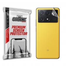 Folie protectie pentru spatele telefonului GrizzGlass UltraSkin compatibila cu Xiaomi Poco X6 Pro, Transparent