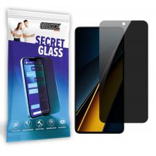 Folie sticla securizata GrizzGlass SecretGlass Privacy compatibila cu Xiaomi Poco X6 Pro, Negru